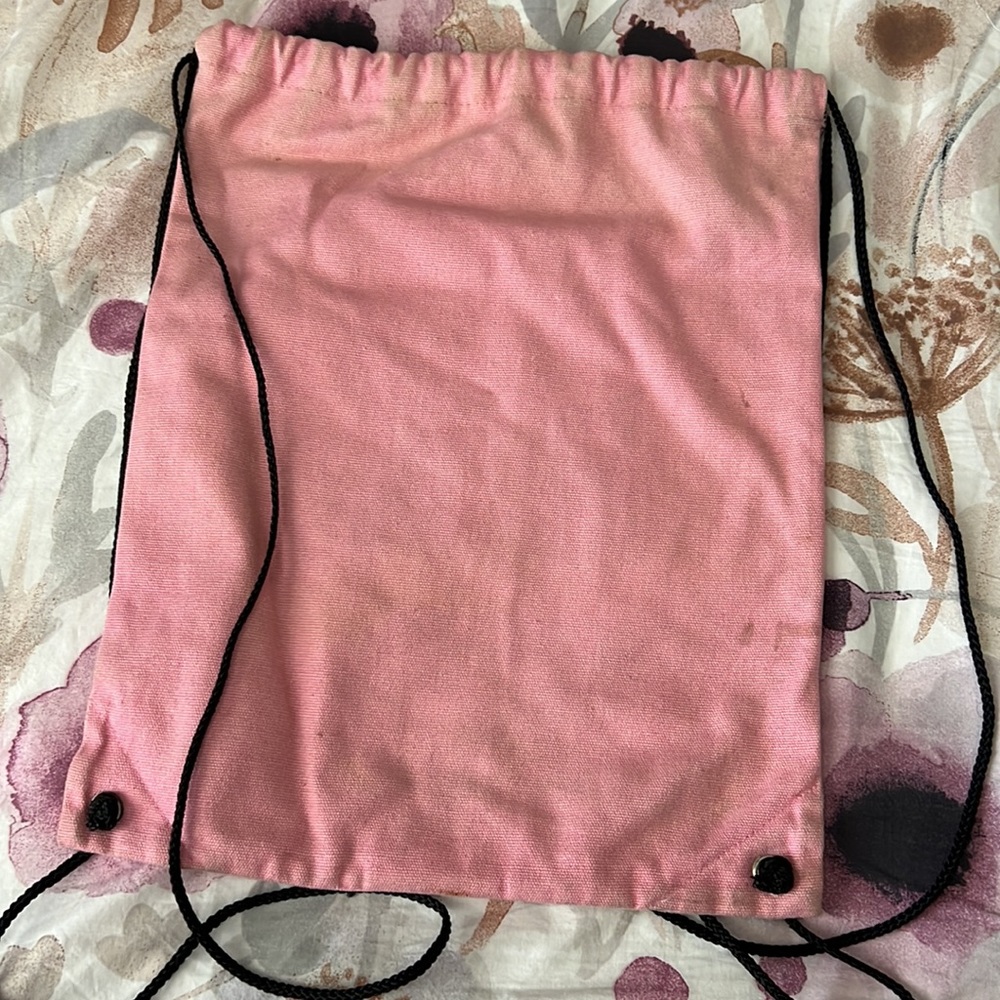 Pink string bag - Picture 4 of 6
